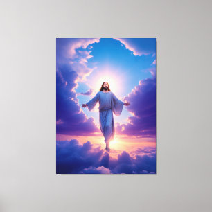 Jesus Art God blessing Canvas Print