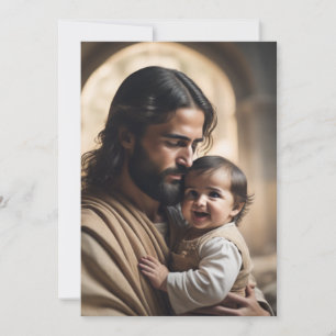 Jesus art invitation