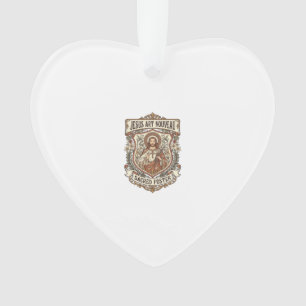 Jesus Art Nouveau Sacred Poster Jesus Art Nouveau  Ornament