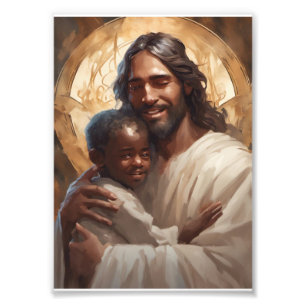 Jesus art photo print