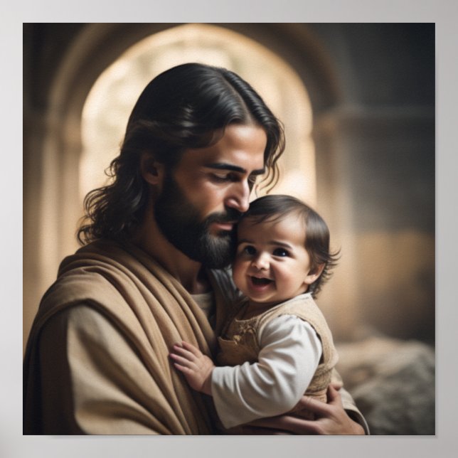 Jesus art poster (Front)
