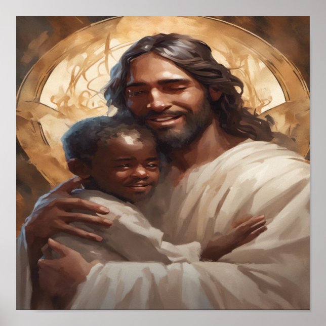 Jesus art poster (Front)