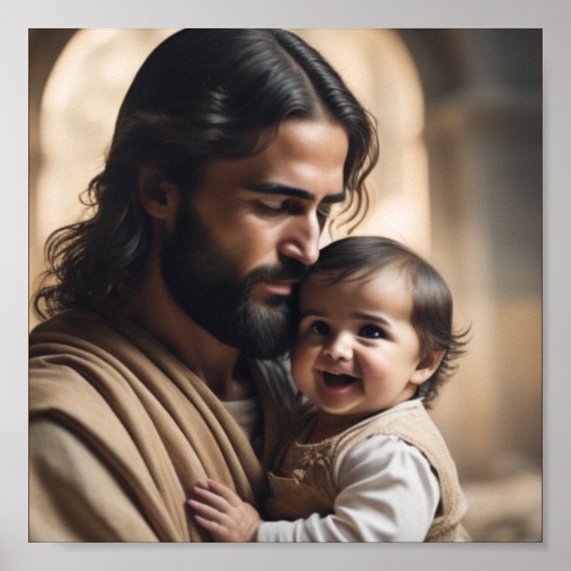 Jesus art poster (Front)