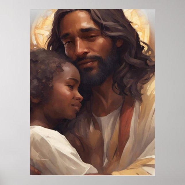 Jesus art poster (Front)
