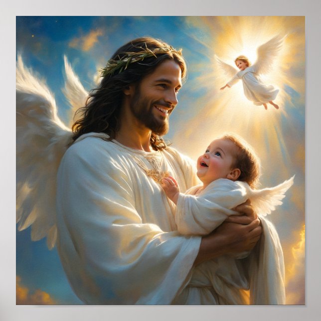 Jesus art poster (Front)