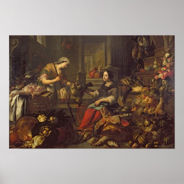 Jesus at the Home of Martha and Mary 2 Poster (Front)