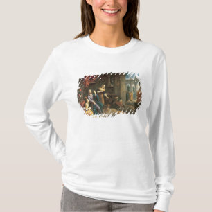 Jesus at the Home of Martha and Mary T-Shirt