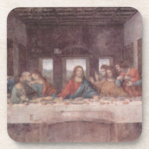 Jesus at The Last Supper, Leonardo da Vinci Coaster