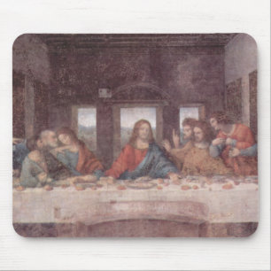Jesus at The Last Supper, Leonardo da Vinci Mouse Mat
