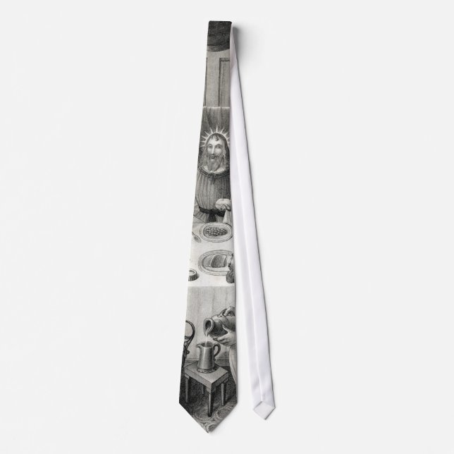 "Jesus at the Last Supper" tie (Front)