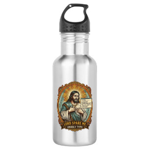 Jesus Bad Autocorrect Message Boss Embarrassing Wo 532 Ml Water Bottle