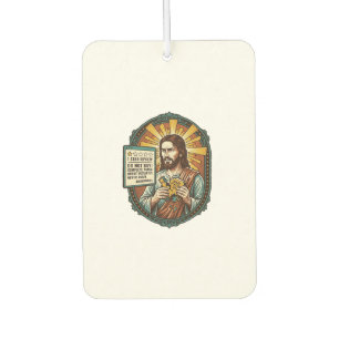 Jesus Bad Influencer Product Review Fail Social Me Car Air Freshener