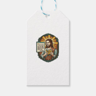 Jesus Bad Influencer Product Review Fail Social Me Gift Tags