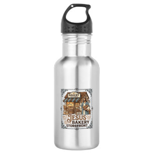 Jesus Bakery Storefront Jesus Bakery Storefront Ch 532 Ml Water Bottle