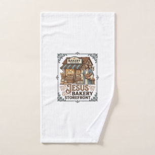 Jesus Bakery Storefront Jesus Bakery Storefront Ch Hand Towel