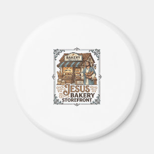 Jesus Bakery Storefront Jesus Bakery Storefront Ch Magnet