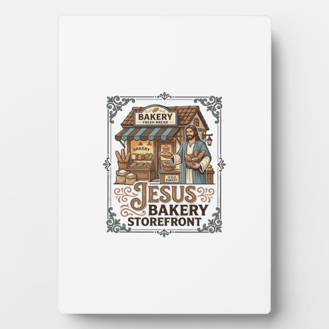 Jesus Bakery Storefront Jesus Bakery Storefront Ch Plaque (Front)