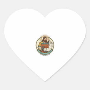 Jesus Bank Card Blocked Suspicious Bar Tab Fraud H Heart Sticker