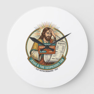Jesus Bank Card Blocked Suspicious Bar Tab Fraud H Large Clock