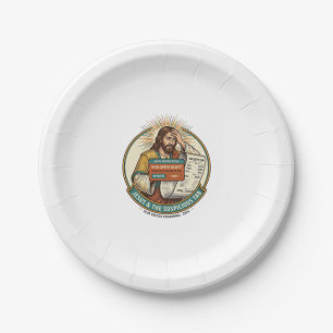 Jesus Bank Card Blocked Suspicious Bar Tab Fraud H Paper Plate