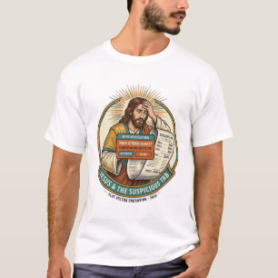 Jesus Bank Card Blocked Suspicious Bar Tab Fraud H T-Shirt