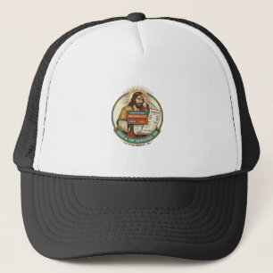 Jesus Bank Card Blocked Suspicious Bar Tab Fraud H Trucker Hat
