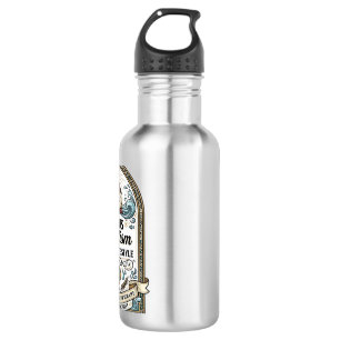 Jesus Baptism Certificate Style Jesus Baptism Cert 532 Ml Water Bottle