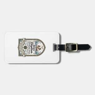 Jesus Baptism Certificate Style Jesus Baptism Cert Luggage Tag