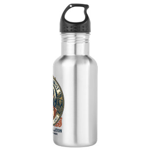 Jesus Barber Mens Grooming Graphic Tee Christian A 532 Ml Water Bottle