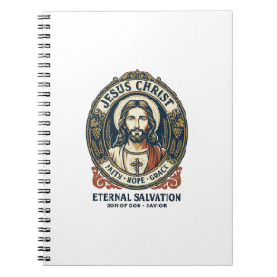 Jesus Barber Mens Grooming Graphic Tee Christian A Notebook