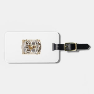Jesus Barcode Label Redeemed Jesus Barcode Redeeme Luggage Tag
