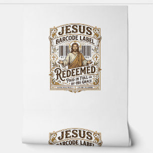 Jesus Barcode Label Redeemed Jesus Barcode Redeeme Wallpaper