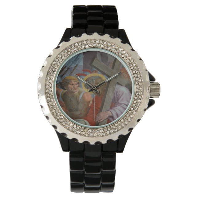 Jesus Bearing His Cross Watch (Front)