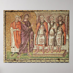 Jesus before Caiphus Poster