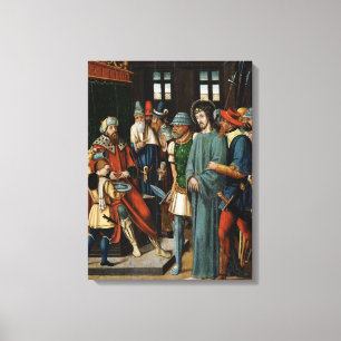 Jesus Before Pilate Canvas Print