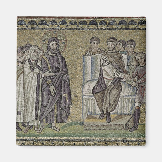 Jesus before Pontius Pilate Magnet (Front)