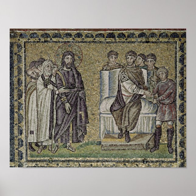 Jesus before Pontius Pilate Poster (Front)