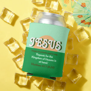 Jesus Began To Preach. Mt. 4:17 St. Patrick's Day Can Cooler