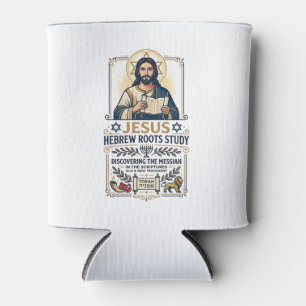 Jesus Bible Languages Hebrew Greek Nerd Shirt Fait Can Cooler