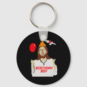 Jesus Birthday Boy Christmas Essential T Shirt Key Ring