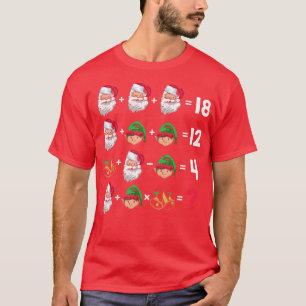 Jesus Birthday Math Teacher Humour XMas Order Of O T-Shirt
