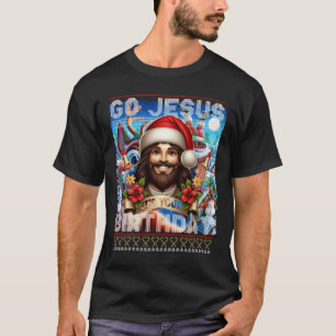 Jesus Birthday Ugly Sweater Knitting Religious
