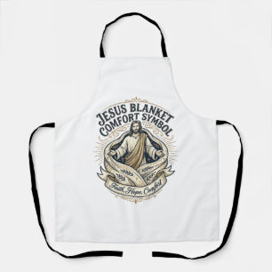 Jesus Blanket Comfort Symbol Jesus Blanket Comfort Apron