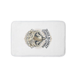 Jesus Blanket Comfort Symbol Jesus Blanket Comfort Bath Mat