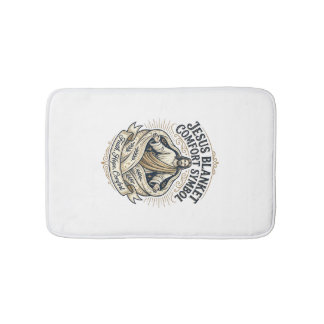 Jesus Blanket Comfort Symbol Jesus Blanket Comfort Bath Mat