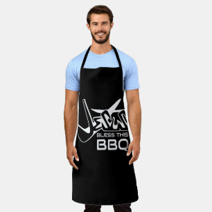 Jesus Bless This BBQ Apron