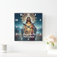 Jesus Blessing the Pure: Heart Amidst Many