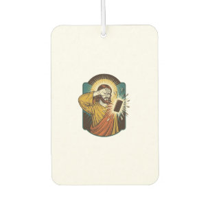 Jesus Blinding Max Phone Brightness Midnight Scrol Car Air Freshener