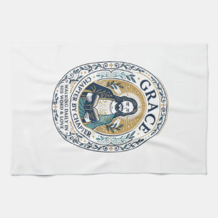 Jesus Book Club Reading Community Graphic Tee Chri Tea Towel