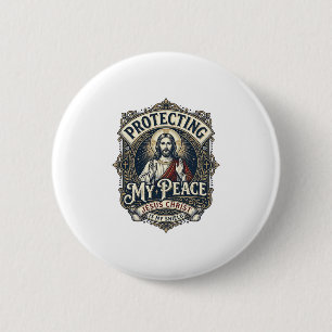 Jesus Boundaries Self Respect Shirt Faith Based De 6 Cm Round Badge